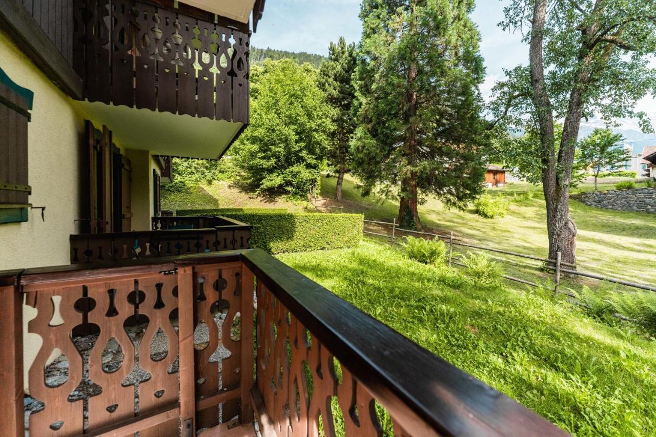 Charming Apartment With Balconies 5Min From The Bettex Gondola サン・ジェルヴェ・レ・バン エクステリア 写真